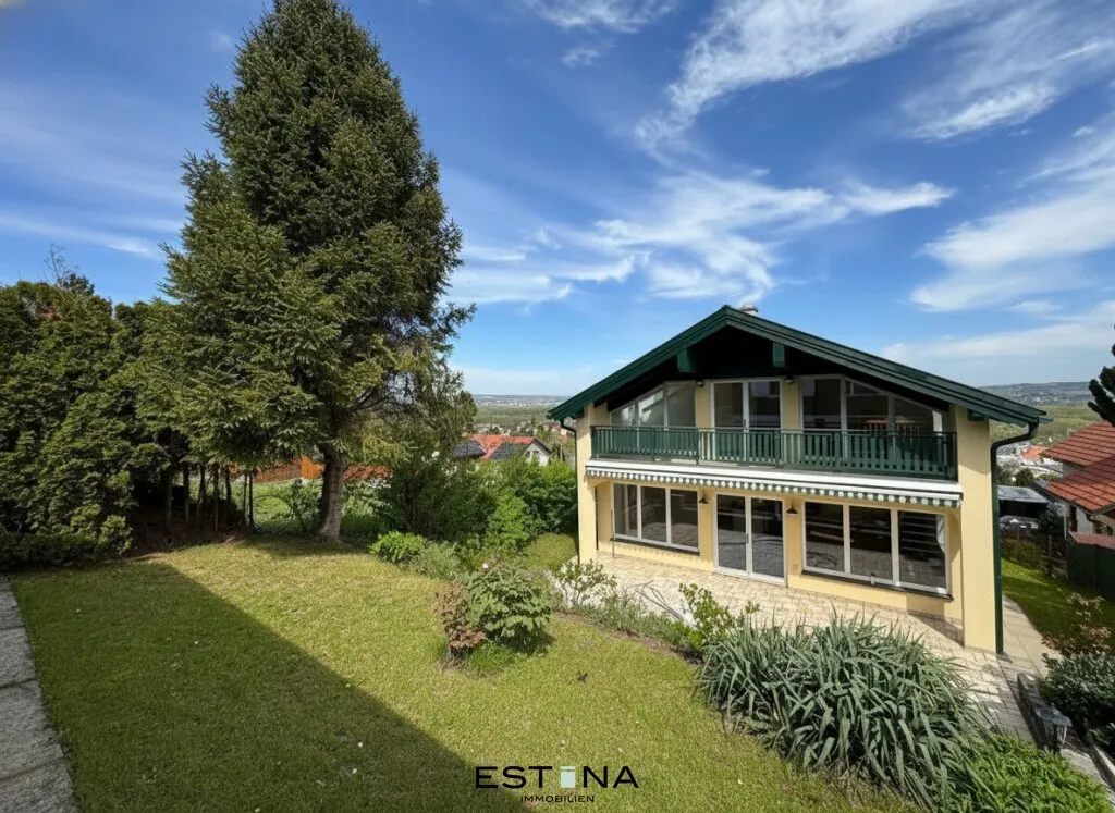 Haus mit großem Garten, Panorama und Gartenhaus - Ansicht 3