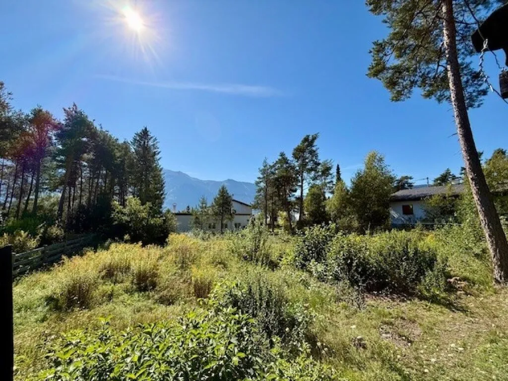 Idyllisches, sonniges Baugrundstück für Ihr Einfamilien- oder Doppelhaus in Mieming - Ansicht 2