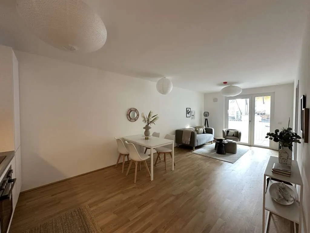 JETZT INVESTIEREN! Südseitige 3-Zimmer Wohnung in ruhiger Lage inkl. Küche! Erstbezug & Provisionsfrei – pohled 2
