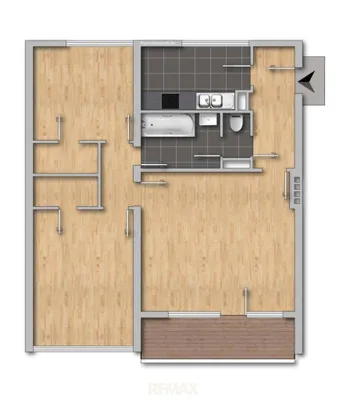 3-Zimmer-Wohnung kaufen in Krems Land – 80 m², € 197.000 – Bild 9 von 9