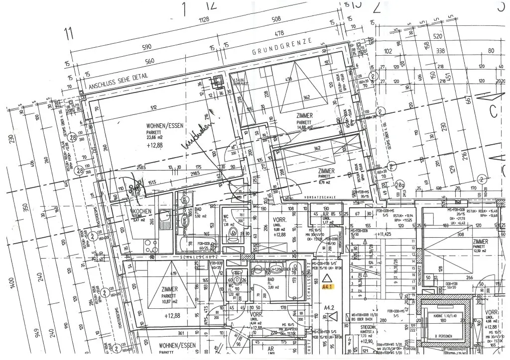 Befristet vermietete 3-Zimmer-Wohnung in zentraler Urfahr-Lage zu verkaufen! - Ansicht 2