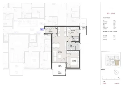 2-Zimmer-Wohnung kaufen in Salzburg Stadt – 59,33 m², € 498.000 – Bild 7 von 7