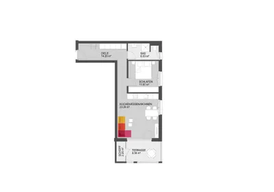 2-Zimmer-Wohnung kaufen in Dornbirn – 55,46 m², € 389.000 – Bild 9 von 9