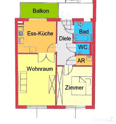 2-Zimmer-Wohnung kaufen in Graz – 58,19 m², € 241.122