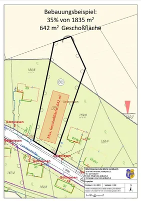 Grundstück kaufen in Sankt Pölten Land – 2 544 m², € 565.000 – Bild 4 von 4