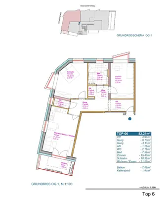 3-Zimmer-Wohnung mieten in Leibnitz – 82 m², € 1.003 – Bild 2 von 20