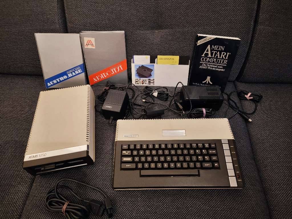 SUPERSET - Atari 800Xl + Atari 1050 Floppy - Getestet und Funktioniert - Superset