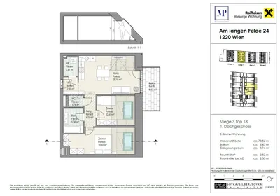 3-Zimmer-Wohnung kaufen in Wien – 72,76 m², € 509.000 – Bild 15 von 15