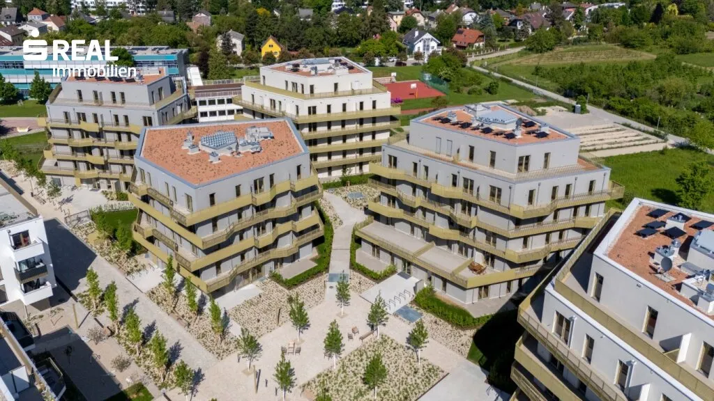 NEU - Quadratisch - praktisch - effizient - mit Balkon - autofreie Wohnanlage - Entspannen im Grünbereich - provisionsfrei - Ansicht 3