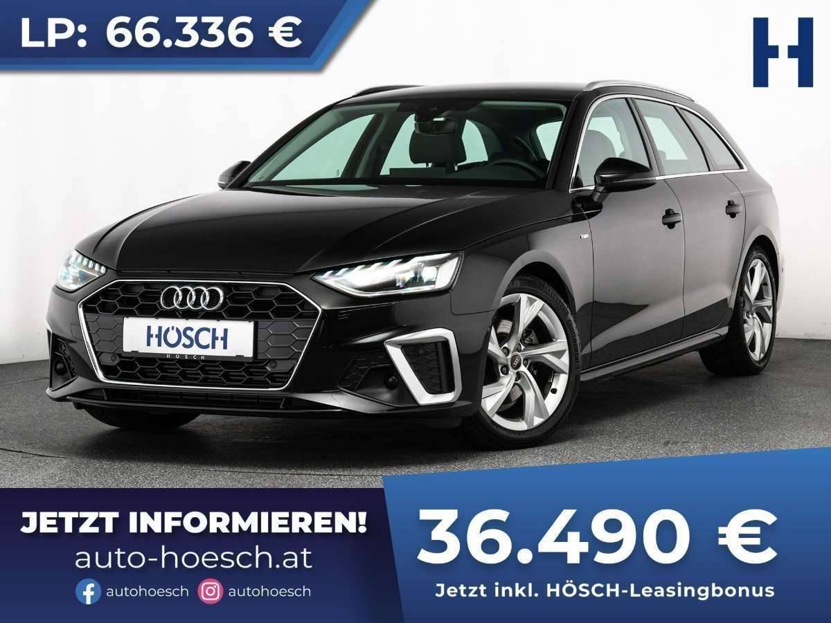 Audi A4 Avant 35 TFSI S-LINE AHK LEDER ASSISTENZ -45%