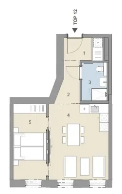 1-Zimmer-Wohnung kaufen in Wien – 42,08 m², € 375.000 – Bild 8 von 8