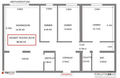 3-Zimmer-Wohnung kaufen in Wien – 87 m², € 369.000 – Bild 7 von 47