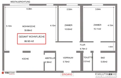 3-Zimmer-Wohnung kaufen in Wien – 87 m², € 369.000 – Bild 8 von 47