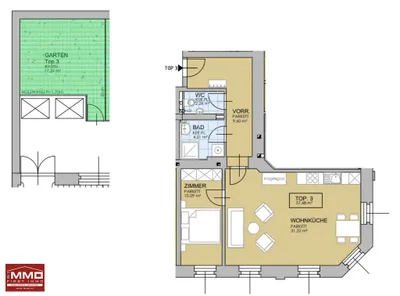 2-Zimmer-Wohnung kaufen in Wien – 58 m², € 299.000 – Bild 10 von 11
