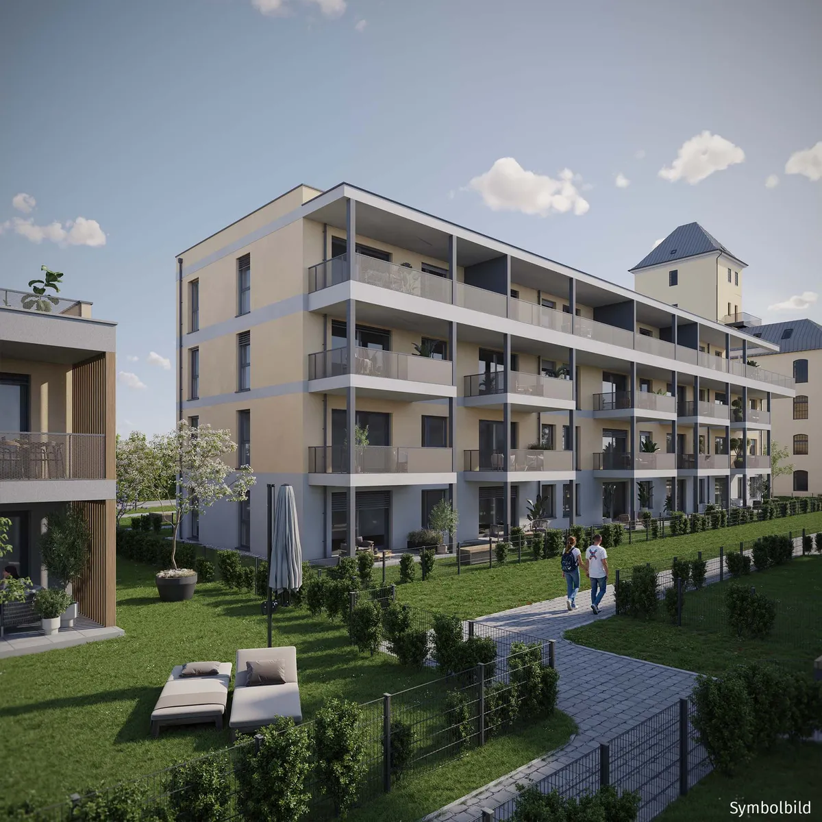 Ihr neues Zuhause in Traun - Ruhige Lage mit Lift, Balkon & Tiefgarage - jetzt informieren! - Ansicht 2