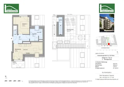 Immobilie kaufen in Wien – 54,07 m², € 441.000 – Bild 19 von 19