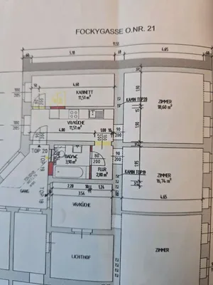 3-Zimmer-Wohnung kaufen in Wien – 70 m², € 235.000 – Bild 1 von 6