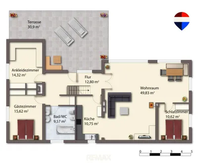 7-Zimmer-Haus kaufen in Südoststeiermark – 123 m², € 539.000 – Bild 30 von 31