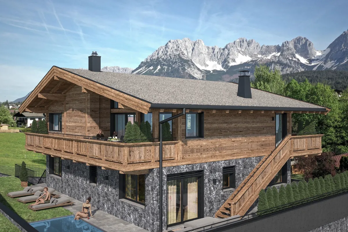 Exklusives Bauprojekt in Going mit Kaiserblick in Ruhelage (05403) - Ansicht 2