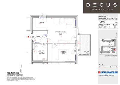 2-Zimmer-Wohnung mieten in Graz – 57 m², € 766 – Bild 19 von 19