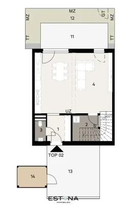 3-Zimmer-Haus kaufen in Neusiedl am See – 106,97 m², € 629.000 – Bild 12 von 13