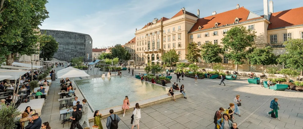 MuseumsQuartier Wien - Widok 3