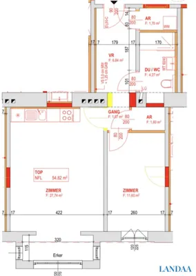 2-Zimmer-Wohnung mieten in Wien – 54,82 m², € 1.673 – Bild 14 von 14