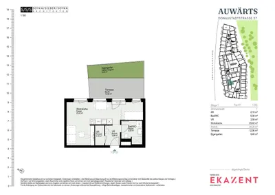 1-Zimmer-Wohnung mieten in Wien – 36,26 m², € 945 – Bild 8 von 8