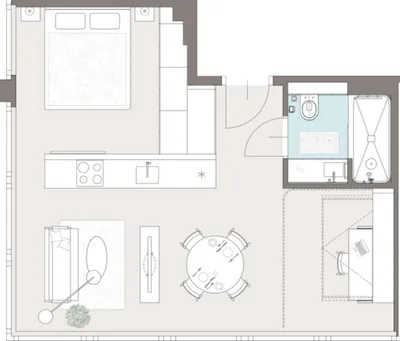 2-Zimmer-Immobilie kaufen in Wien – 39,76 m², € 260.000 – Bild 17 von 17