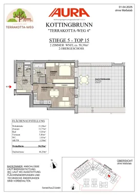 2-Zimmer-Wohnung kaufen in Baden – 46,79 m², € 219.900 – Bild 10 von 10