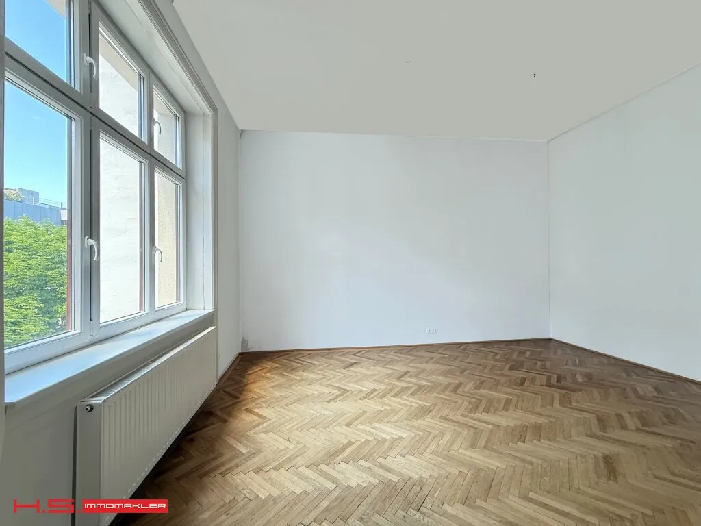 PERFEKTE STILWOHNUNG - 8 qm BALKONANBAU MÖGLICH - tlw. RENOVIERUNGSBEDARF - SONNIGER GRÜNBLICK- HERRLICHES STILHAUS - 4.OBERGESCHOSS - HOFLAGE - Visning 3