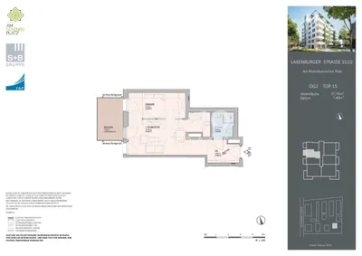 2-Zimmer-Wohnung kaufen in Wien – 37,76 m², € 319.500 – Bild 11 von 11