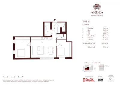 3-Zimmer-Wohnung kaufen in Wien – 103,9 m², € 1.515.000 – Bild 9 von 10