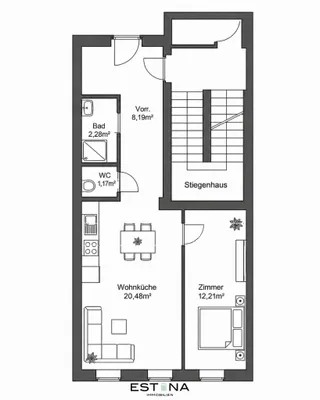 2-Zimmer-Wohnung kaufen in Wien – 45 m², € 290.000 – Bild 12 von 12