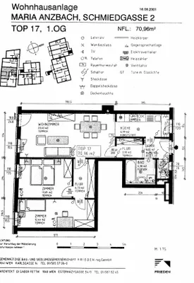 3-Zimmer-Wohnung mieten in Sankt Pölten Land – 71 m², € 625 – Bild 3 von 3