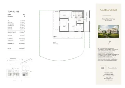 3-Zimmer-Wohnung kaufen in Graz – 54,57 m², € 234.370 – Bild 3 von 9