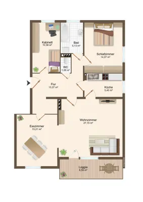 3-Zimmer-Wohnung kaufen in Grieskirchen – 94,61 m², € 249.900 – Bild 19 von 19