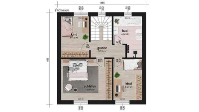 5-Zimmer-Haus kaufen in Korneuburg – 100 m², € 289.000 – Bild 20 von 31