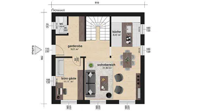 5-Zimmer-Haus kaufen in Korneuburg – 100 m², € 289.000 – Bild 25 von 31