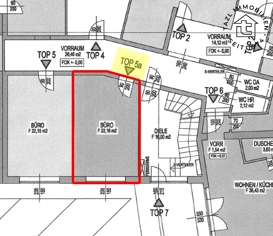 Weiz Zentrum, 22 m² Bürofläche – pohled 2