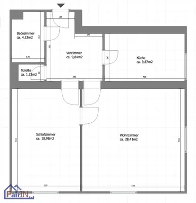2-Zimmer-Wohnung kaufen in Wien – 73,26 m², € 217.000 – Bild 14 von 14