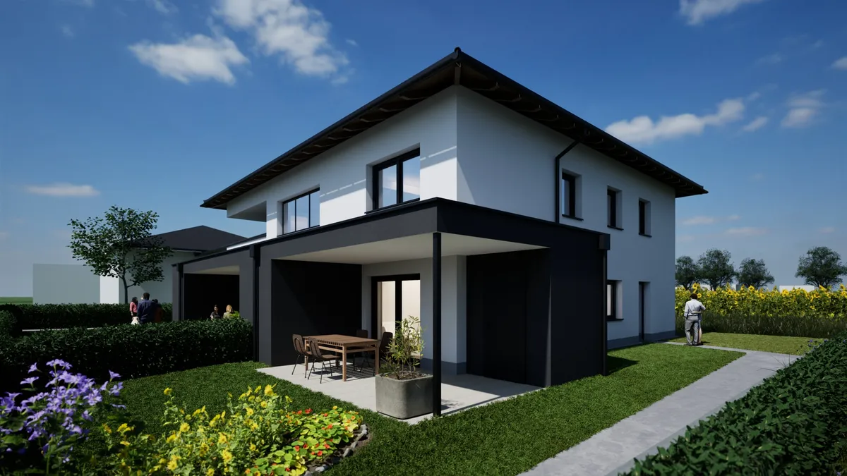 !! NEUES PROJEKT !! SALZKAMMERGUT - KIRCHHAM - 3-Wohneinheiten - NOCH 2 VERFÜGBAR!! - Ansicht 2