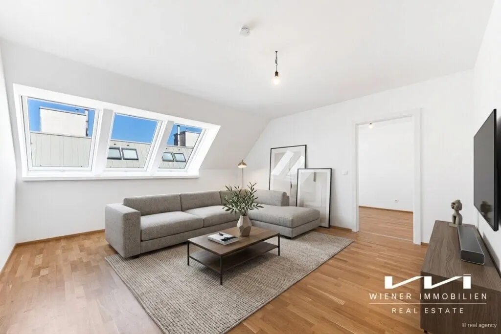 Helle Dachgeschosswohnung mit wohnlicher Atmosphäre - Ansicht 2