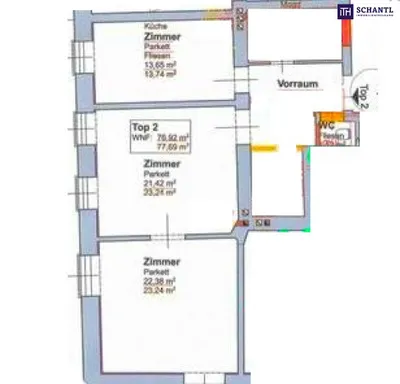 3-Zimmer-Wohnung kaufen in Wien – 76,92 m², € 419.000 – Bild 33 von 33