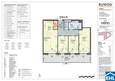 4-Zimmer-Wohnung mieten in Mödling – 92,05 m², € 2.205 – Bild 12 von 12
