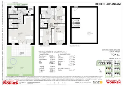 4-Zimmer-Haus mieten in Sankt Pölten – 99,23 m², € 1.558 – Bild 21 von 23