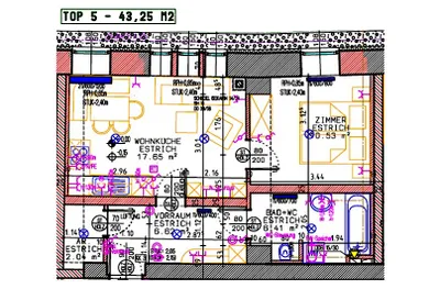 Wohnung mieten in Gmünd – 43,24 m², € 280 – Bild 3 von 3