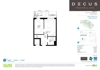 2-Zimmer-Wohnung kaufen in Wien – 43,74 m², € 318.600 – Bild 12 von 12