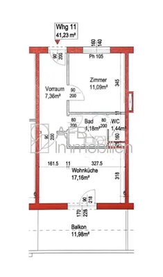2-Zimmer-Wohnung mieten in Graz – 41,23 m², € 707 – Bild 23 von 23