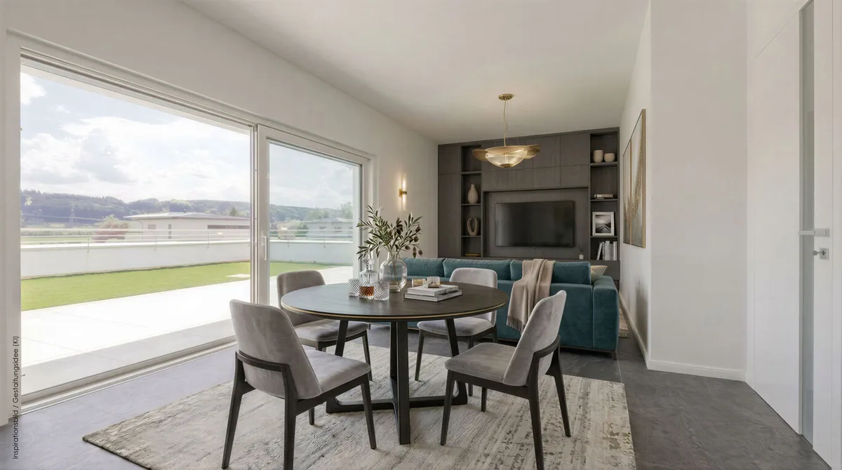 Einzigartiges Penthouse mit 132 m² Sonnenterrasse in Ruhelage - Erstbezug - Ansicht 2